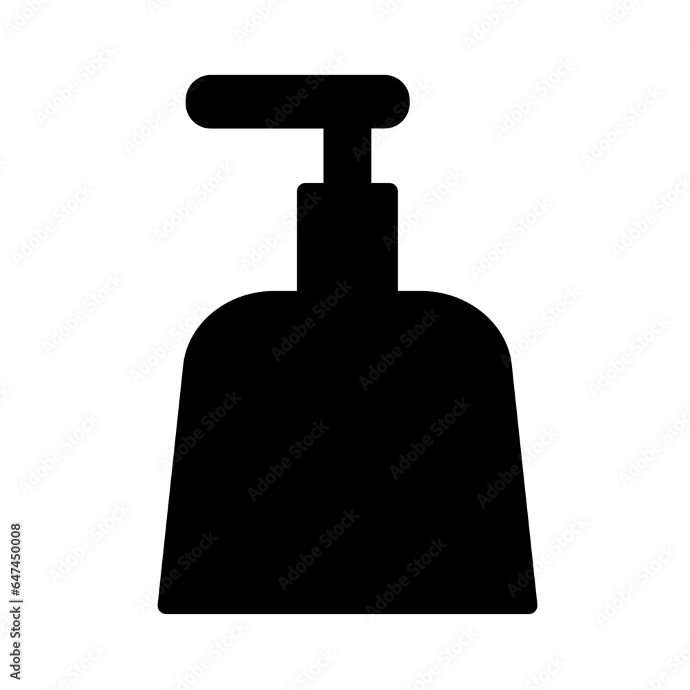Fototapeta premium Bottle Hand Liquid Icon