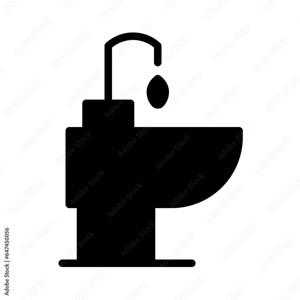 Kitchen Toilet Furniture Icon Kitchen Toilet Furniture Icon