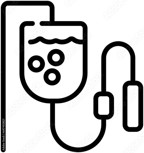 infusion line icon