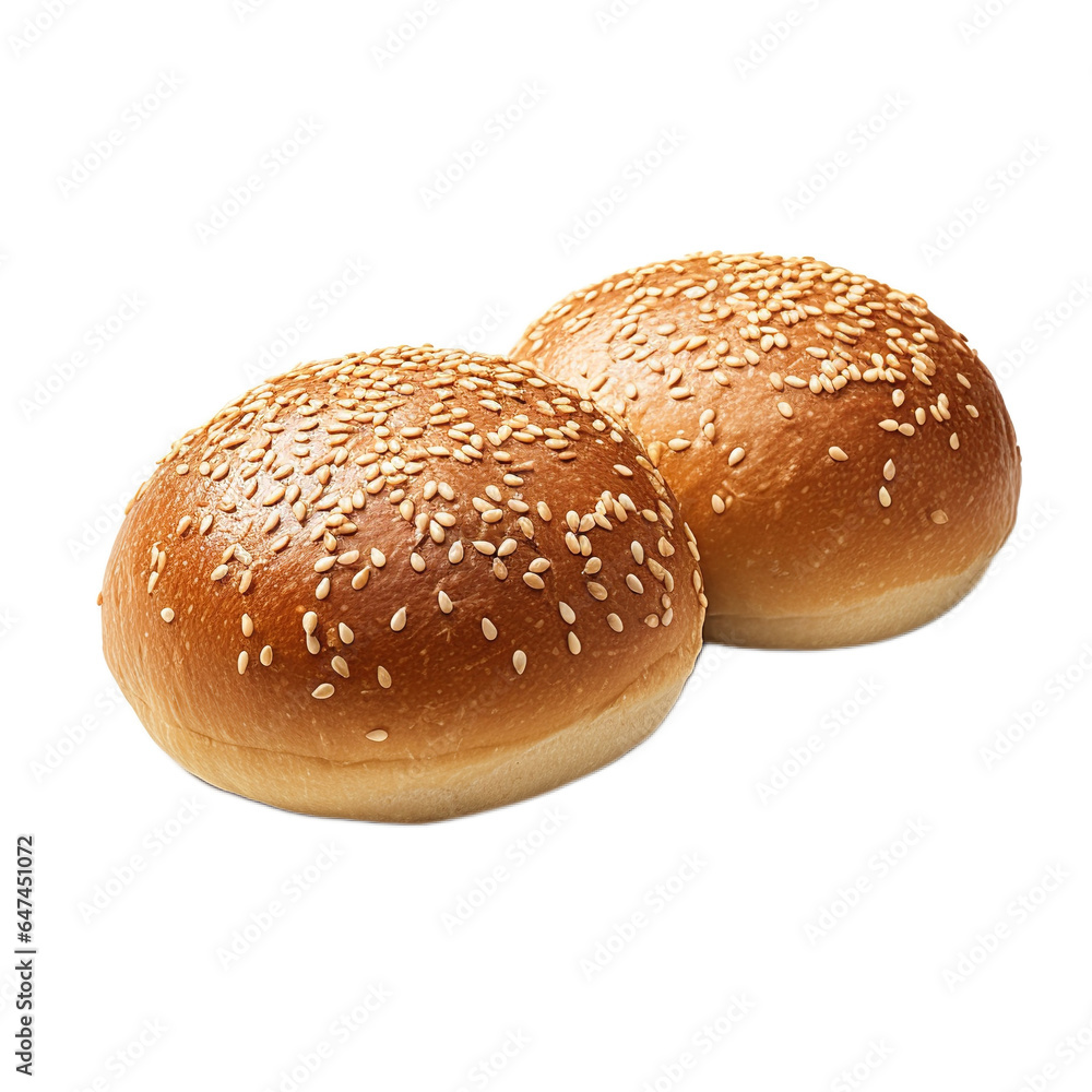 bun with sesame seeds