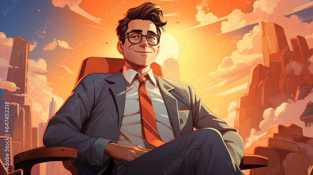 CEO,2d,digital art CEO,2d,digital art