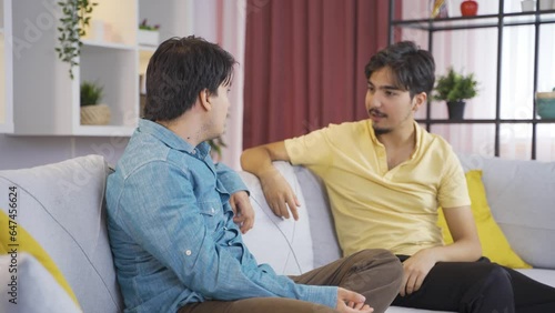 Friends ask each other to borrow money.