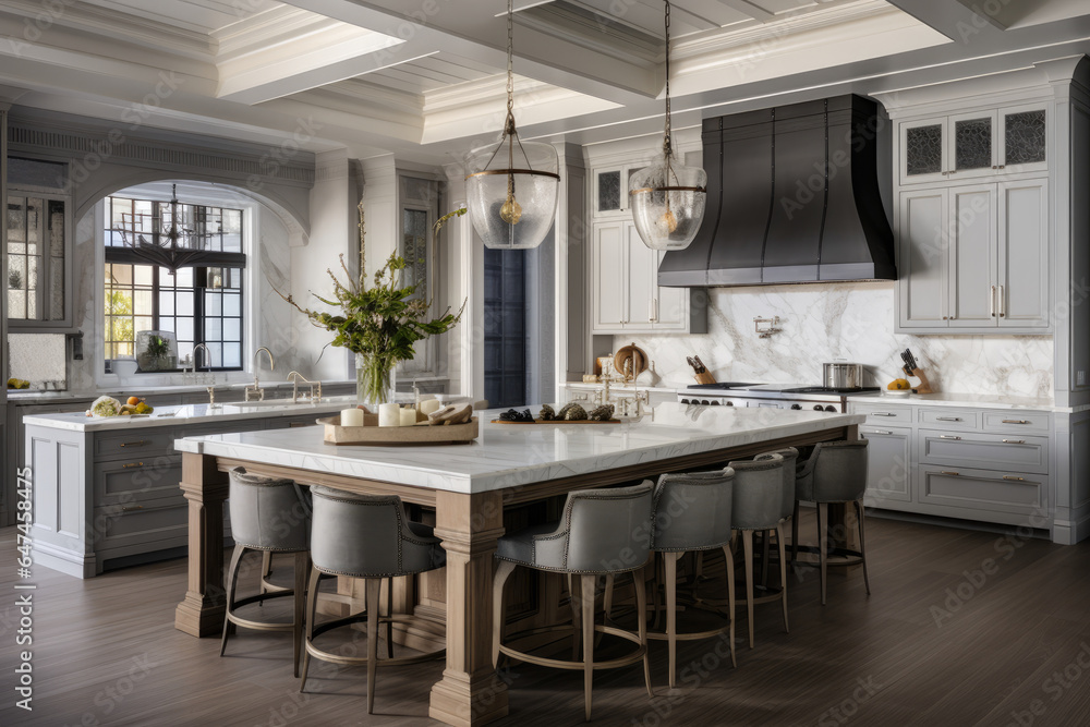 A Serene Oasis: Step into a Mediterranean Villa-Inspired Modern Kitchen, Where Elegance Meets Comfort A Serene Oasis: Step into a Mediterranean Villa-Inspired Modern Kitchen, Where Elegance Meets Comfort