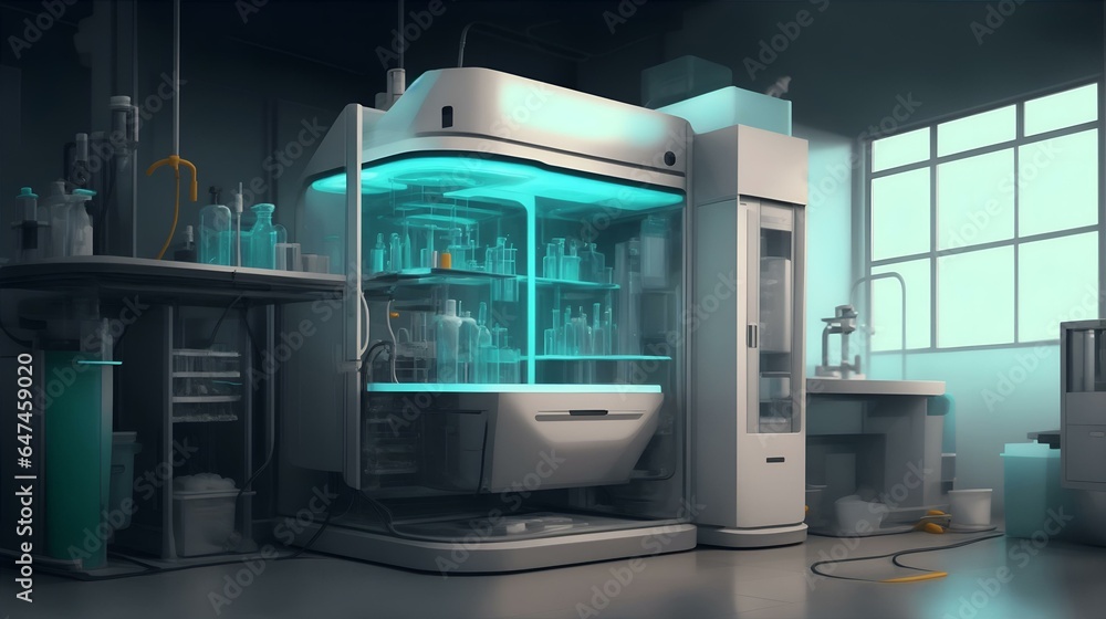 未来の科学研究所、実験室|Future science research institute, laboratory. Generative AI 未来の科学研究所、実験室|Future science research institute, laboratory. Generative AI