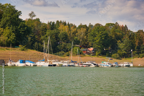 Bleilochtaalsperre, Saaale Stausee, Saalburg, Thüringen, Deutschland photo