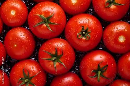 たくさんの新鮮なトマト © CrioStudio