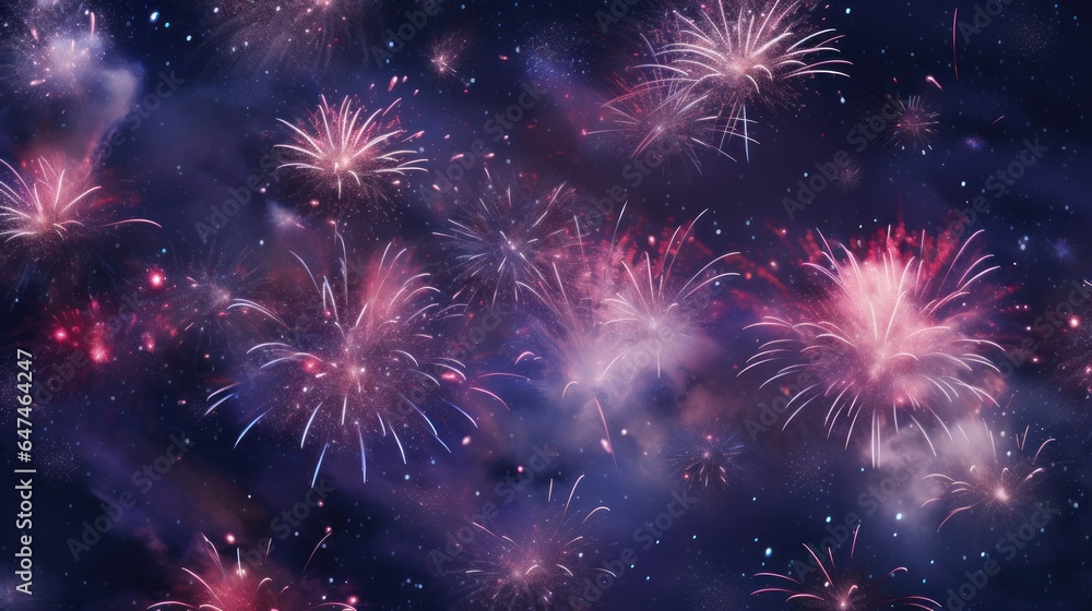 Fototapeta premium Design template for firework celebration