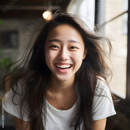 Radiant Youth: The Joyful Smile of Adolescence