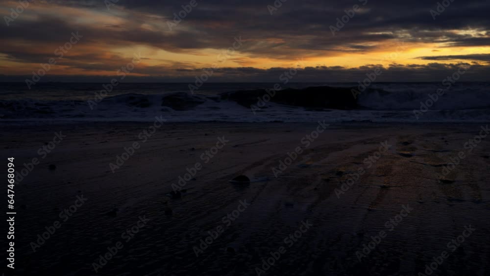 Ocean Waves Crashing Against The Shore Ocean Waves Crashing Against The Shore