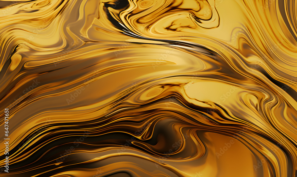 Melted Gold Abstract Background Melted Gold Abstract Background