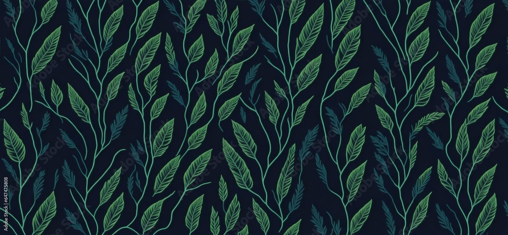 tree leaves pattern;AI GENERATED tree leaves pattern;AI GENERATED