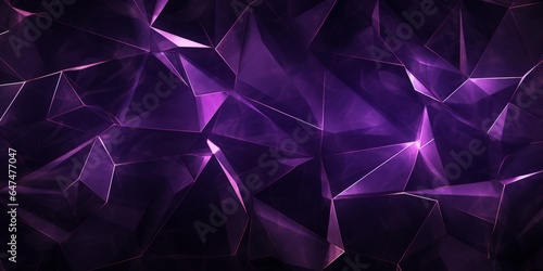 Violet Marble Creative Abstract Geometric Wallpaper. Display graphic. Computer Screen Digiral Art. Abstract Bright Surface Geometrical Horizontal Background. Ai Generated Vibrant Texture Pattern.