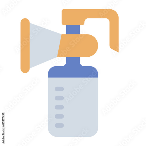 Breast Pump flat icon