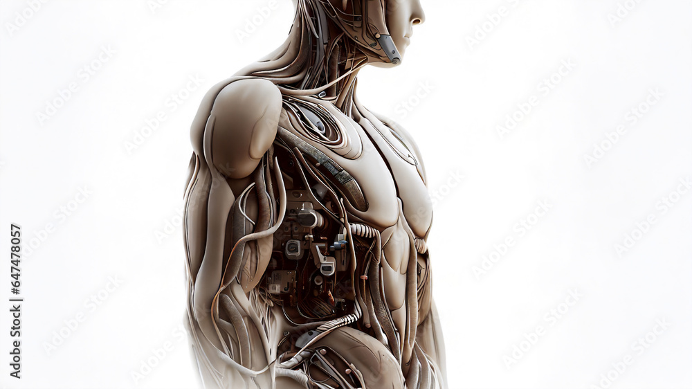 Artificial Intelligence Robotics · How Evolution of AI will Change Humanity · Biomorphic Android with Human Anatomy & Technical Improvements · Future of Technology