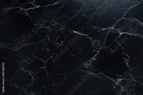 Marble texture, background, surface, black color © Tata Che