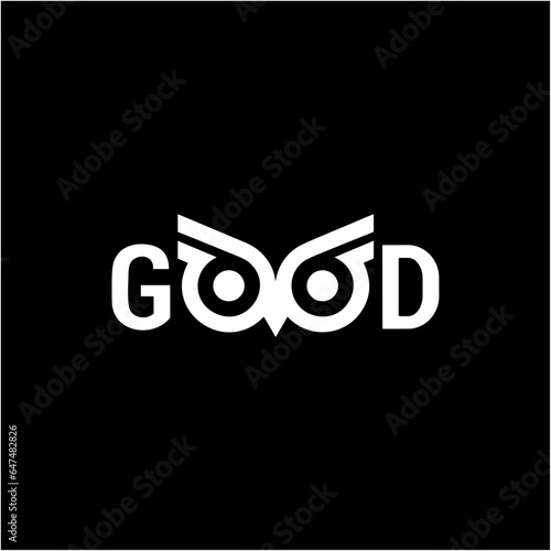 Good Owl Logotype white photo