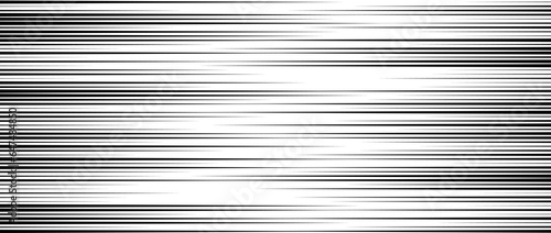 Random lines pattern. White tv noise wallpaper. Black and white horizontal irregular lines background. Glitch concept backdrop. Vector illustration.