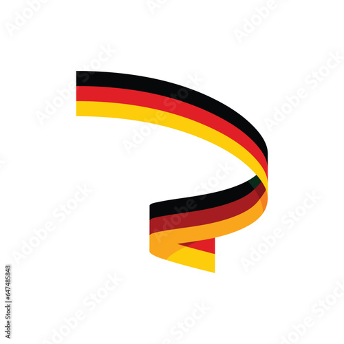 Germany Element Independence Day Illustration Design Vector