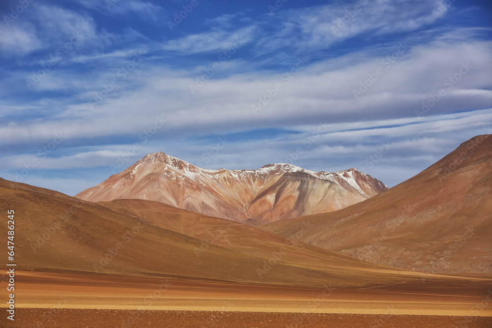 The Surreal Landscape Of Bolivia's Altiplano Region, Near Uyuni; Bolivia The Surreal Landscape Of Bolivia's Altiplano Region, Near Uyuni; Bolivia