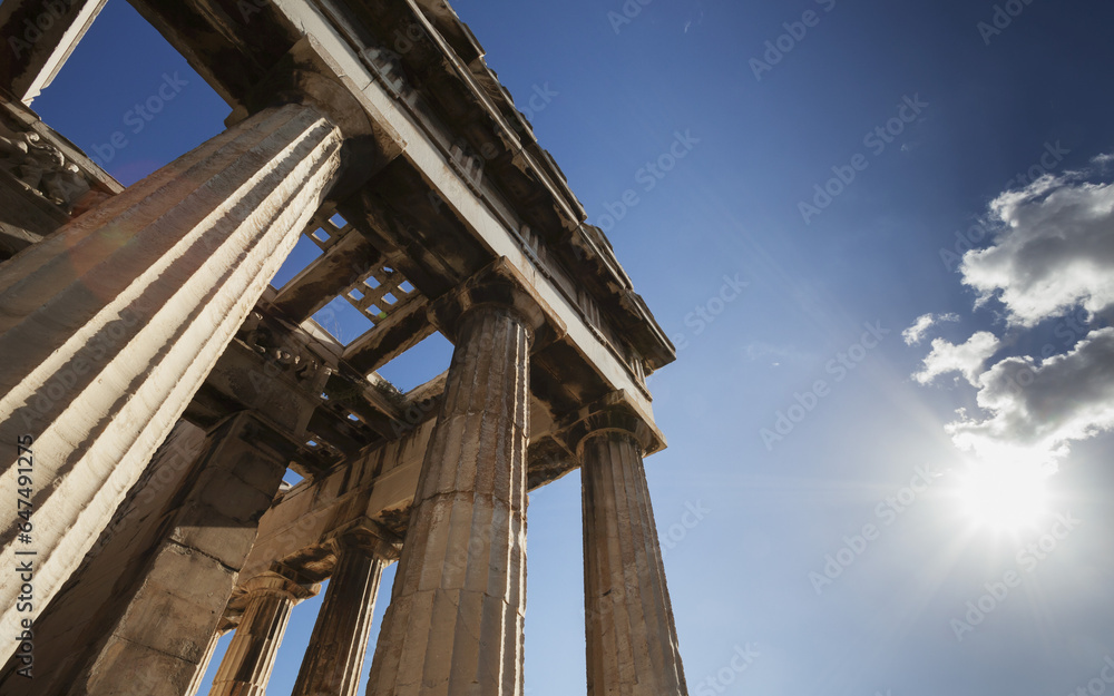 Temple Of Hephaestus; Athens, Greece