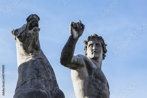 Piazza Del Quirinale; Rome, Italy photo