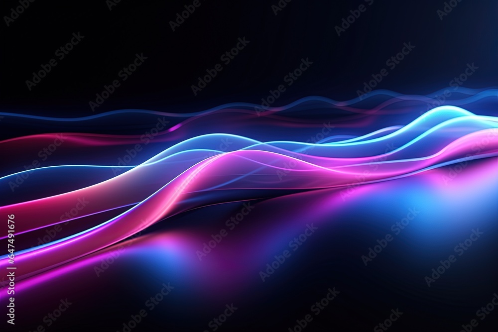 abstract futuristic background with pink blue glowing neon moving high speed wave lines and bokeh lights. Data transfer concept Fantastic wallpaper abstract futuristic background with pink blue glowing neon moving high speed wave lines and bokeh lights. Data transfer concept Fantastic wallpaper