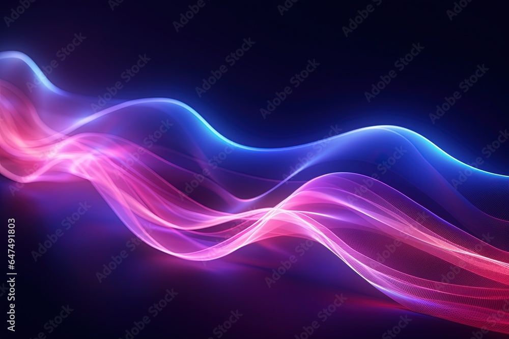 abstract futuristic background with pink blue glowing neon moving high speed wave lines and bokeh lights. Data transfer concept Fantastic wallpaper abstract futuristic background with pink blue glowing neon moving high speed wave lines and bokeh lights. Data transfer concept Fantastic wallpaper