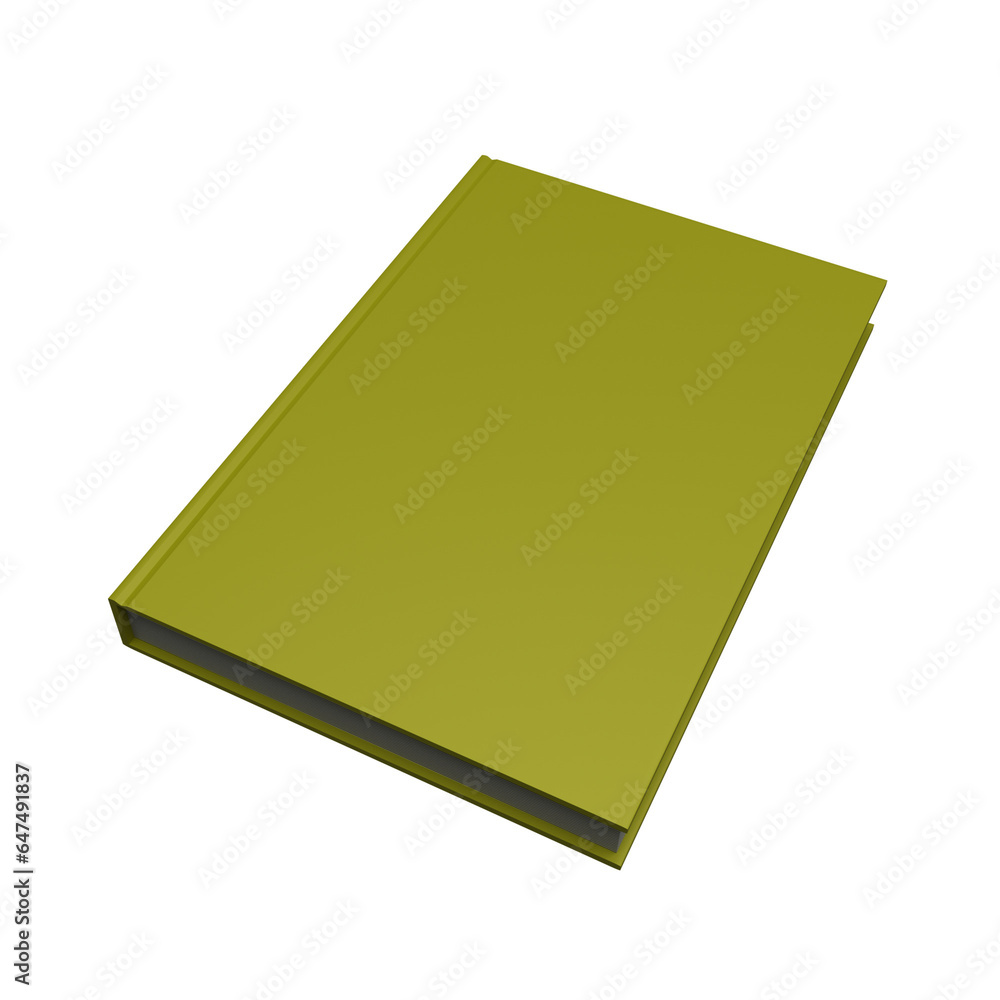yellow book 3d rendering for mock up, 3d rendering png file yellow book 3d rendering for mock up, 3d rendering png file