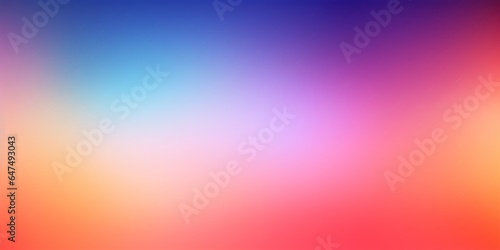 Abstract gradient blurred background with grainy texture, Generative AI