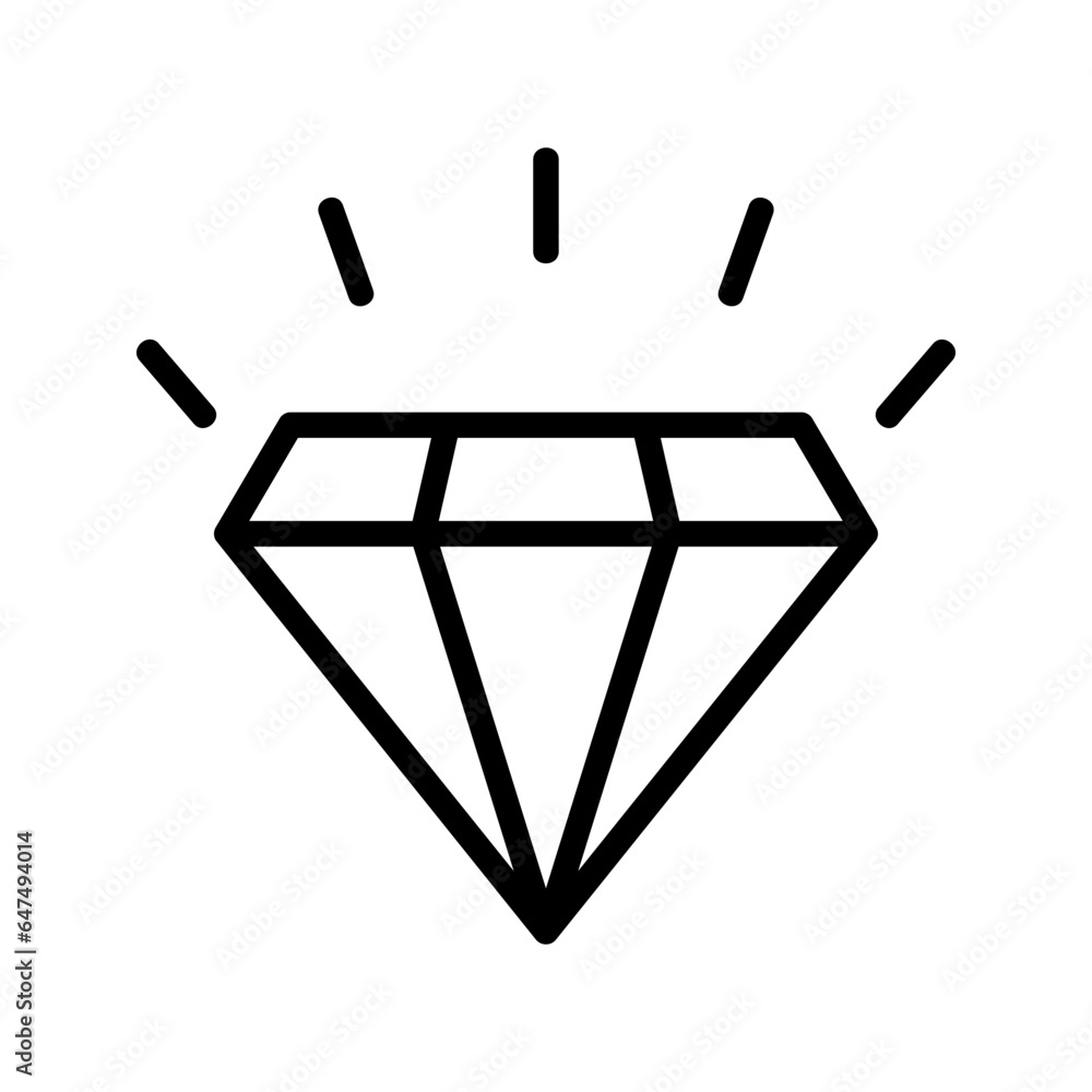 diamond icon in the background diamond icon in the background