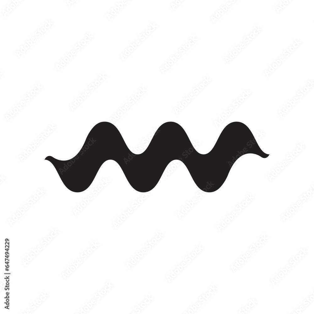 Sound wave template logo Sound wave template logo