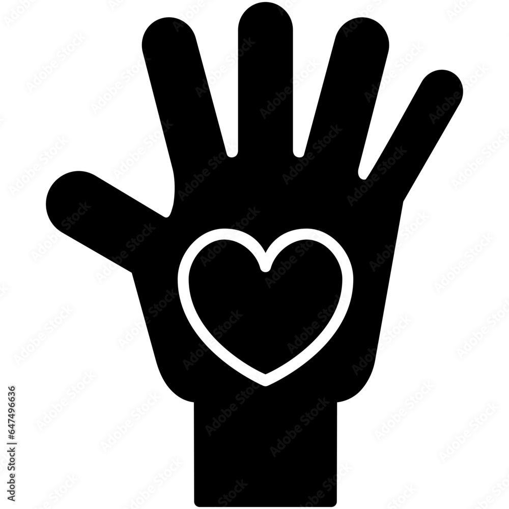 Volunteer Icon. People Hands Raised Symbol Stock Illustration. Vector Solid Icons For UI Web Design And Presentation Volunteer Icon. People Hands Raised Symbol Stock Illustration. Vector Solid Icons For UI Web Design And Presentation