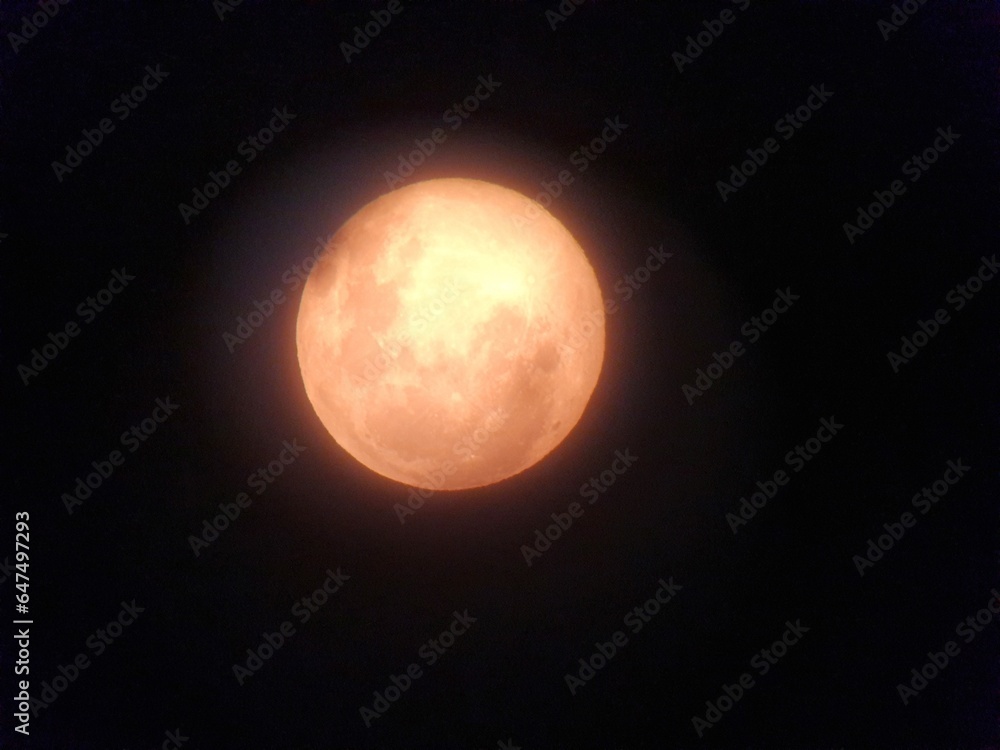 Orange moon, fire moon Orange moon, fire moon
