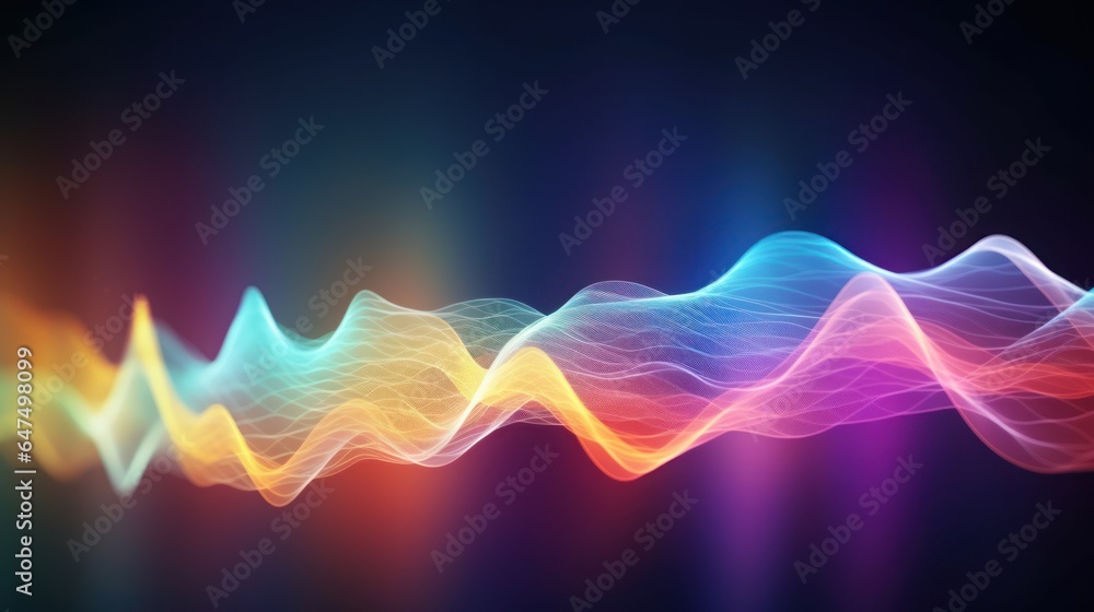 equalizer sound wave illustration vector. - obrazy, fototapety, plakaty 