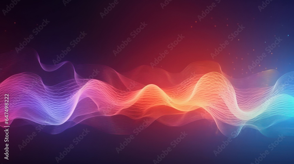 equalizer sound wave illustration vector. - obrazy, fototapety, plakaty 