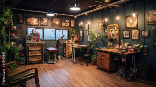 work space for tattoos or Tatto studio