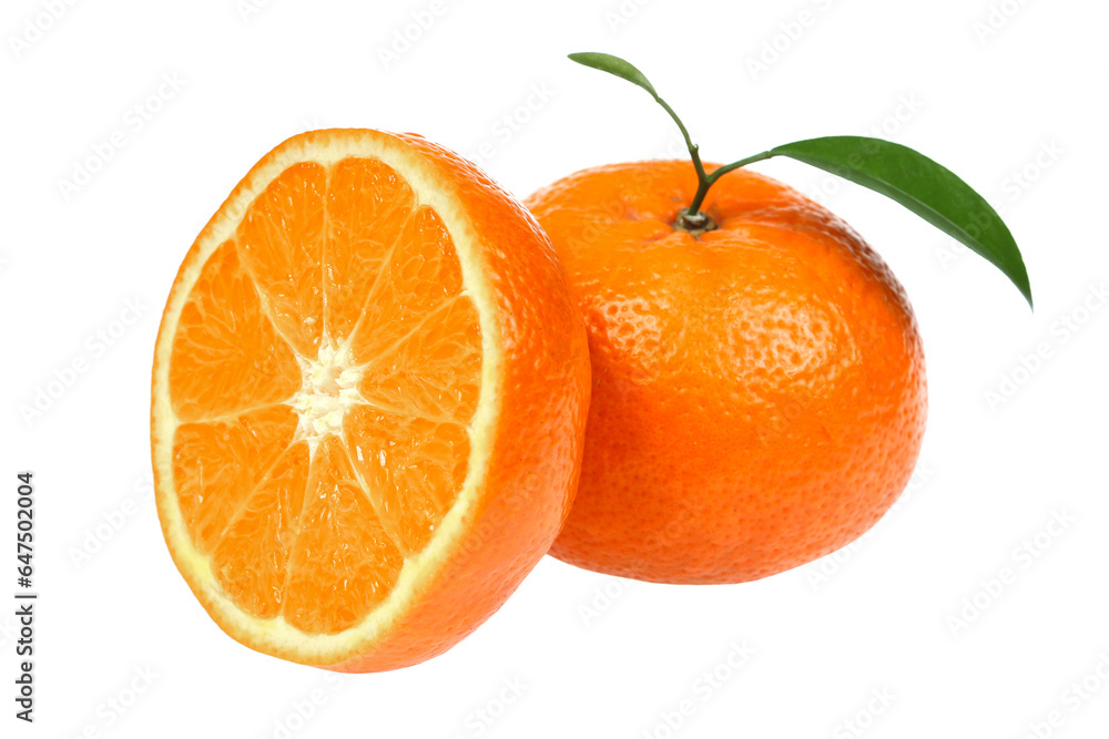 Orange fruit isolated on white background Orange fruit isolated on white background