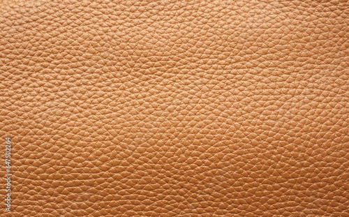 Luxury natural brown cowhide leather texture background