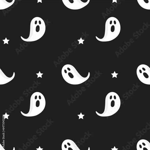Happy halloween seamless pa...