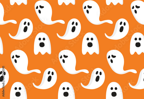 Happy halloween seamless pa...