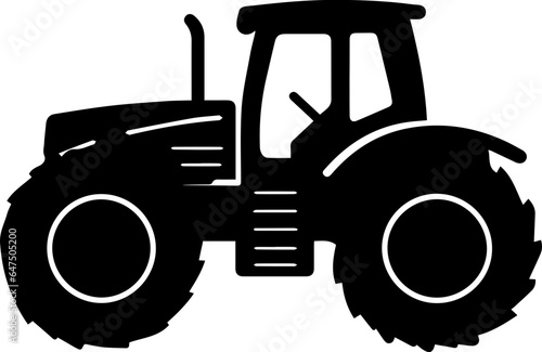 Fotografie Tractor Flat Icon
