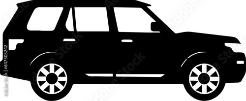 Suv Flat Icon