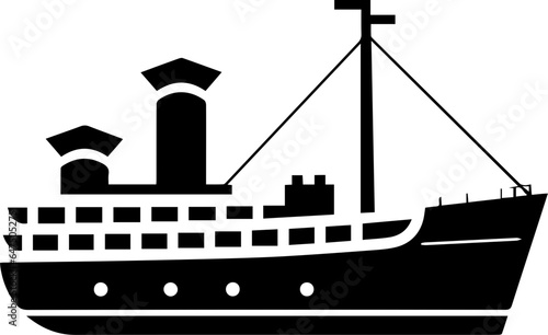 Ship Flat Icon