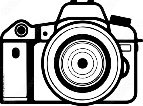 DSLR Camera Flat Icon