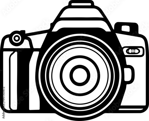 DSLR Camera Flat Icon