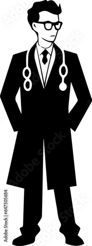Doctor Flat Icon