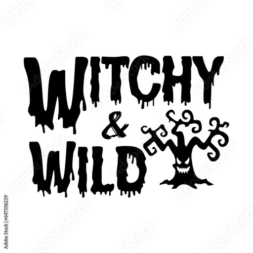 HALLOWEEN SVG  DESIGN  31 OCTOBER  WITCH PLEASE  SPOOBY VIBES  BAD WITCH
