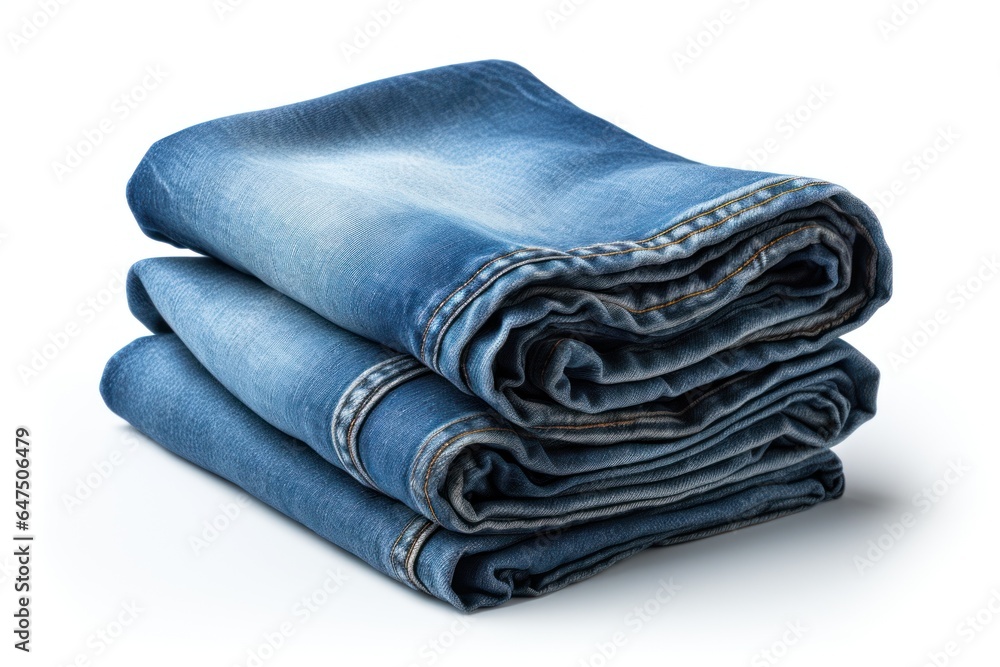 Denim jeans. Isolated objects with transparent background Denim jeans. Isolated objects with transparent background