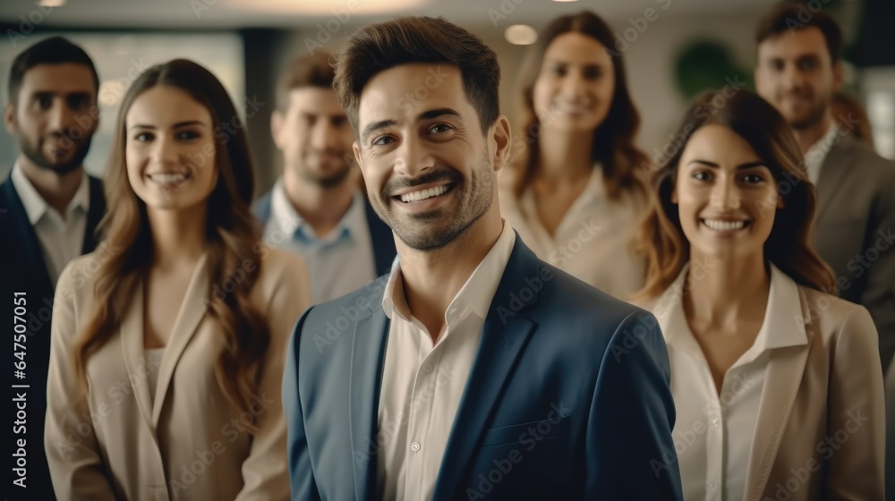 Obraz premium Successful business team.