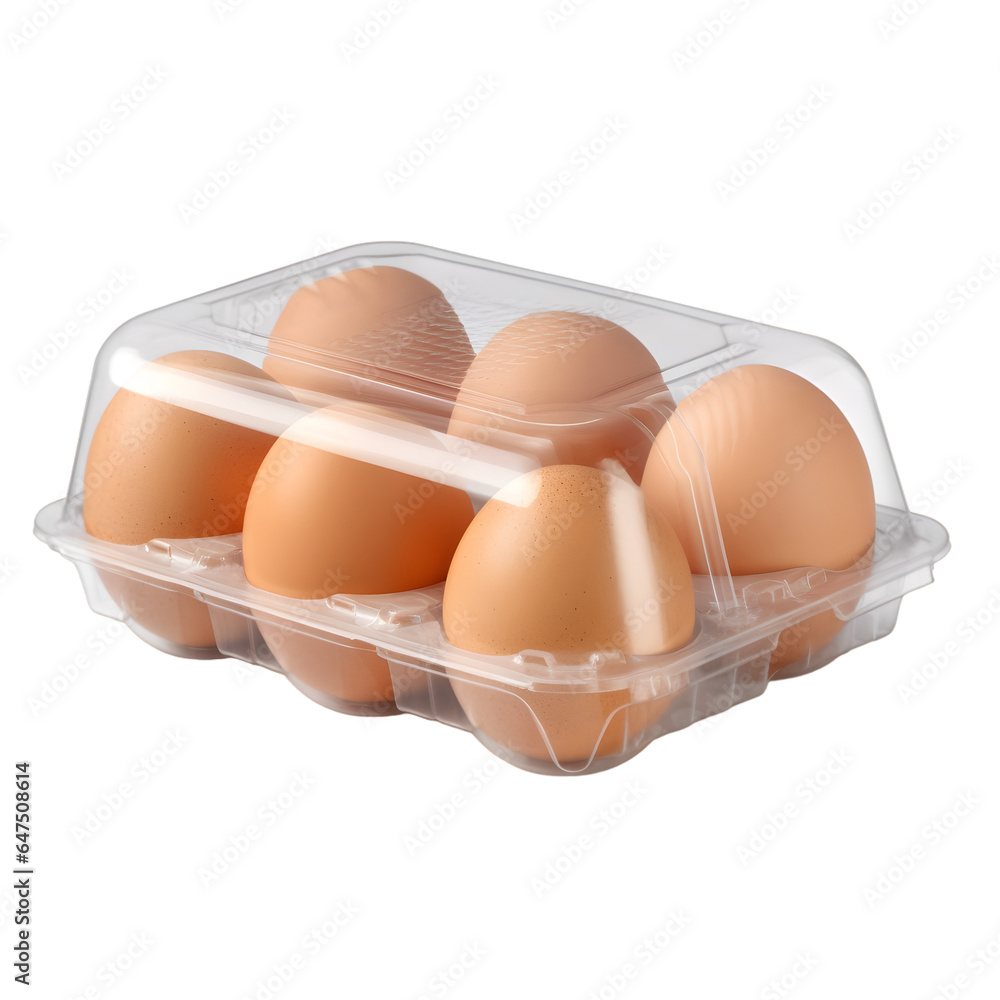 Egg carton isolated object transparent background Egg carton isolated object transparent background